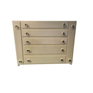 VTG Craft Storage Chest  LARGE JEWELRY BOX Mele Buxton MID-CENTURY Modern BIG